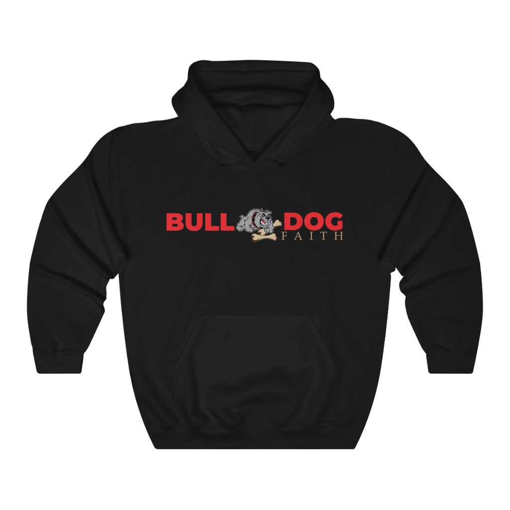 Unisex Heavy Blend™ Hooded Sweatshirt (Bulldog Faith)