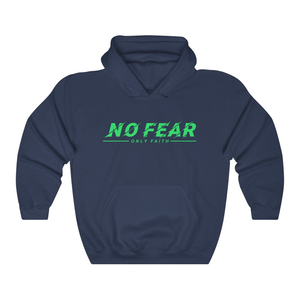 Unisex Heavy Blend™ Hooded Sweatshirt (No Fear Green)