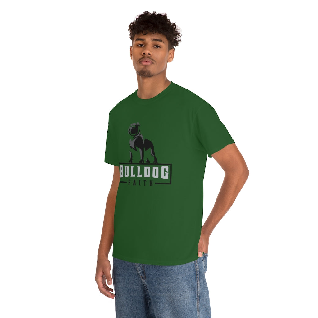 Unisex Heavy Cotton Tee (Bulldog Faith)
