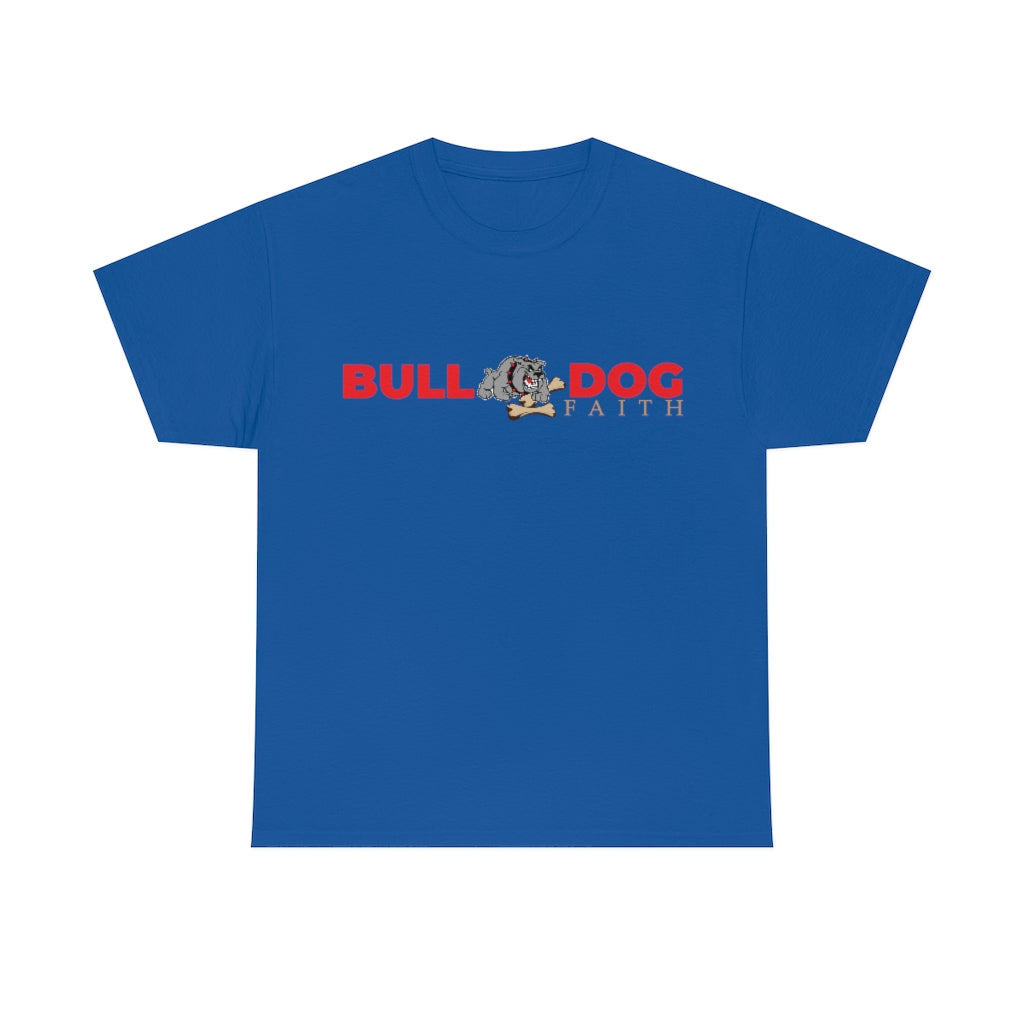 Unisex Heavy Cotton Tee (Bulldog Faith)