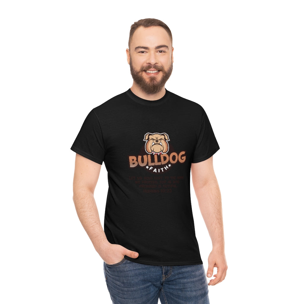 Unisex Heavy Cotton Tee (Bulldog Faith)
