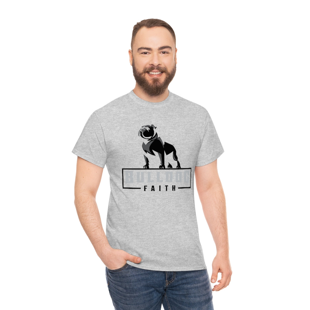 Unisex Heavy Cotton Tee (Bulldog Faith)