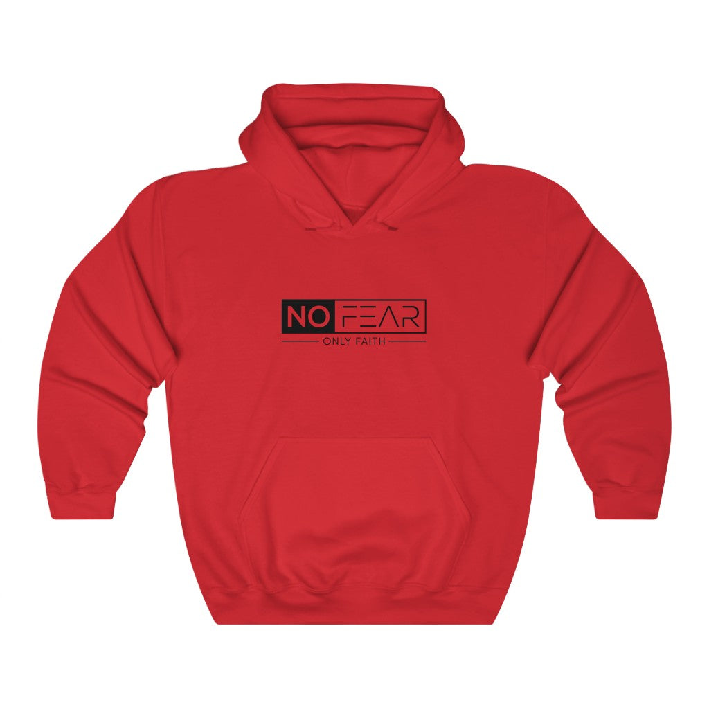 Unisex Heavy Blend™ Hooded Sweatshirt (No Fear Black)