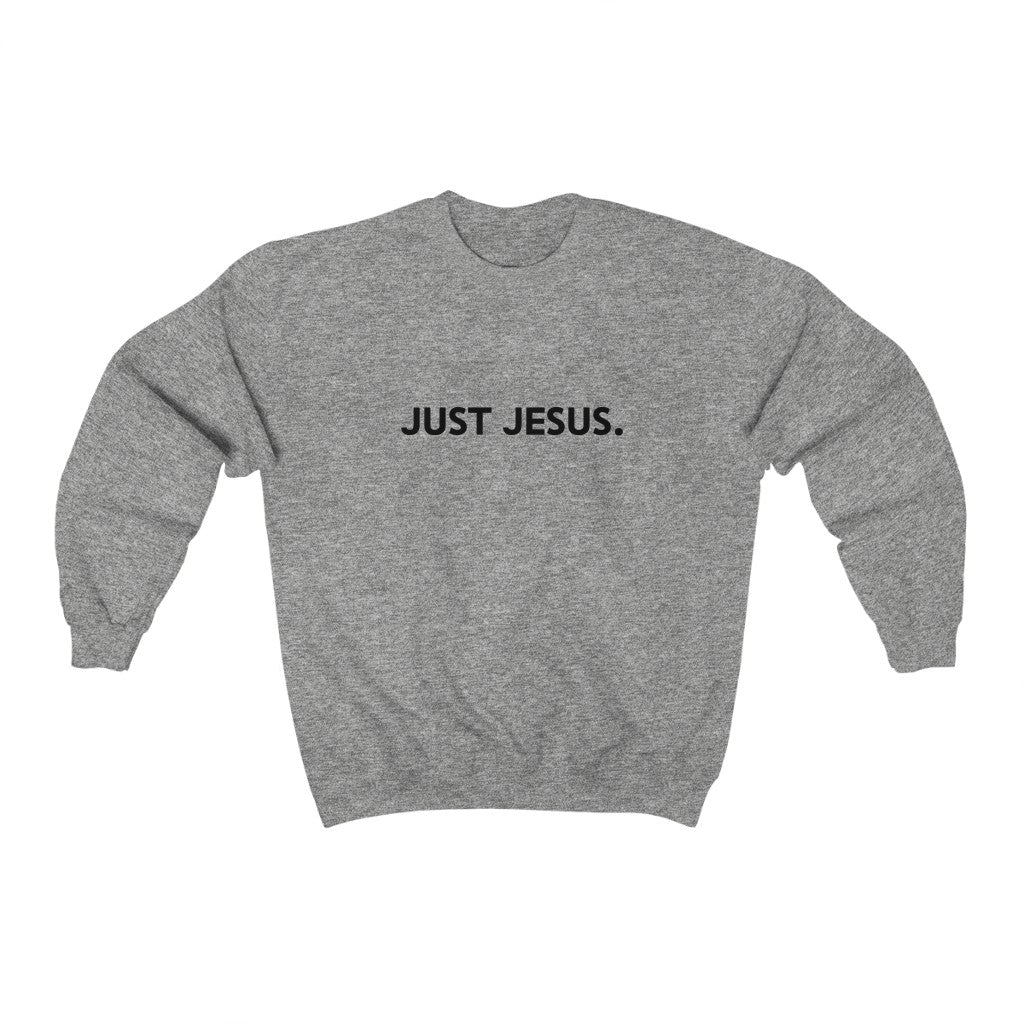 Unisex Heavy Blend™ Crewneck Sweatshirt (Just Jesus)