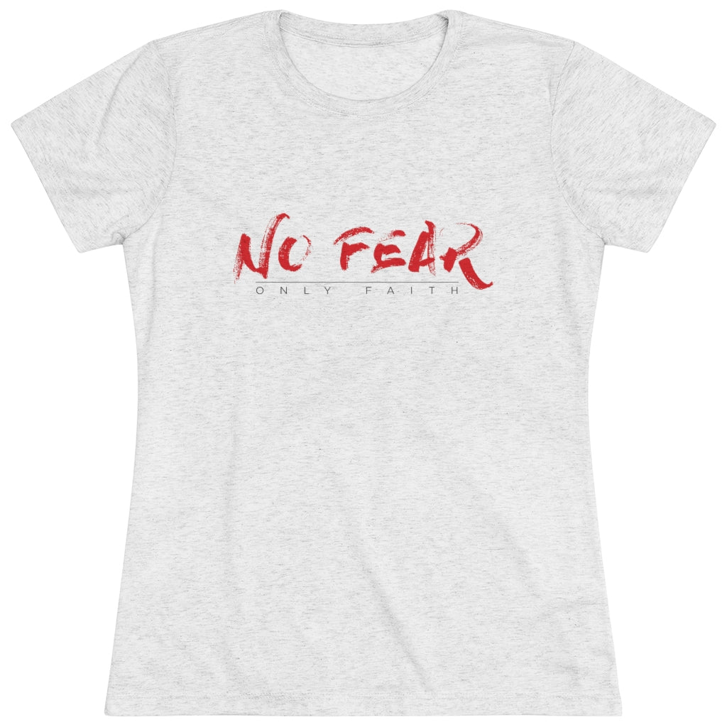 Women's Triblend Tee (No Fear Red)