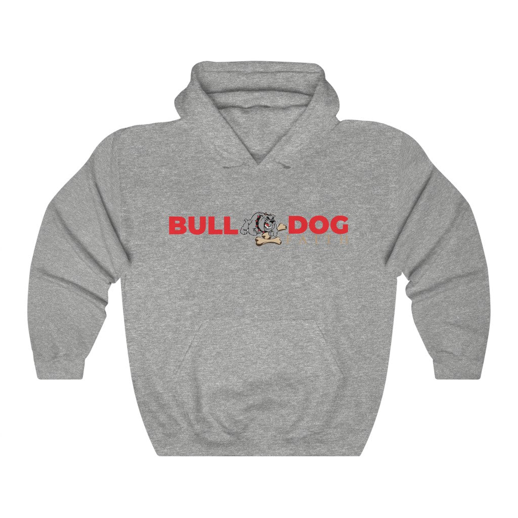 Unisex Heavy Blend™ Hooded Sweatshirt (Bulldog Faith)