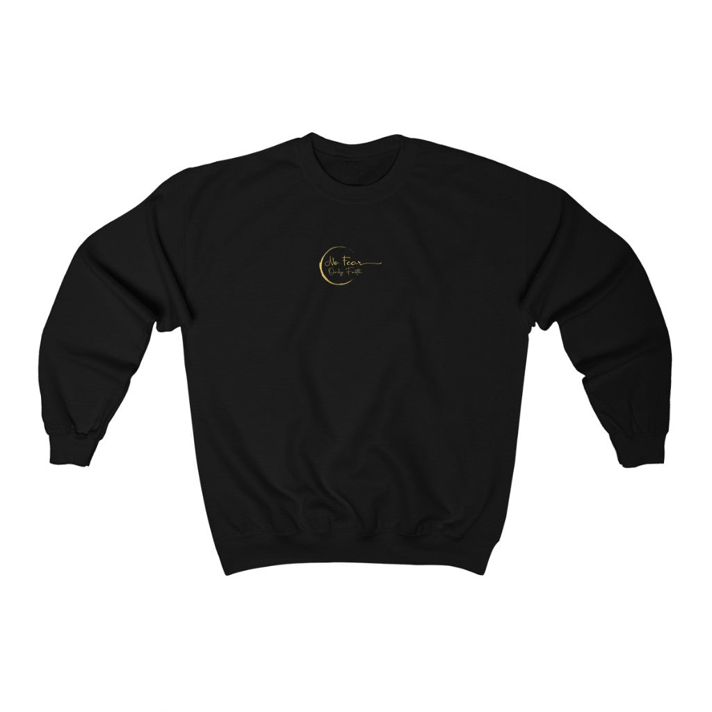 Unisex Heavy Blend™ Crewneck Sweatshirt (No Fear Gold)