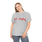 Unisex Heavy Cotton Tee (No Fear Red)